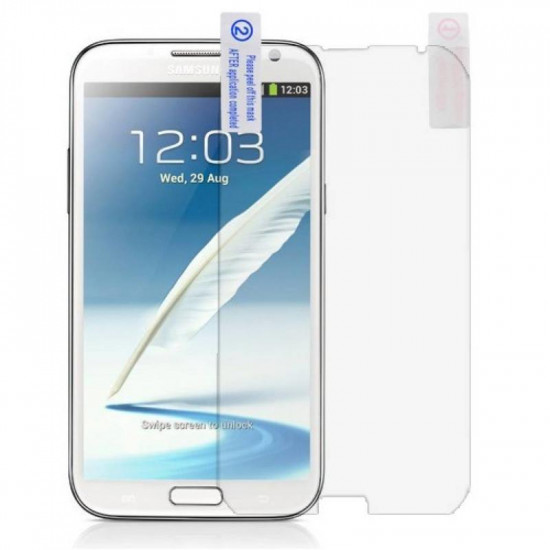 Folie de protecție Samsung Galaxy Note 2, Puro, Transparent