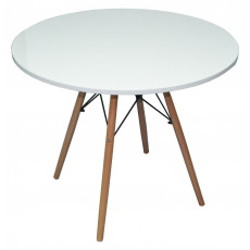 Masă Evelin DT-401 MDF 18mm, White Glossy Masă Evelin DT-401 MDF 18mm, White Glossy