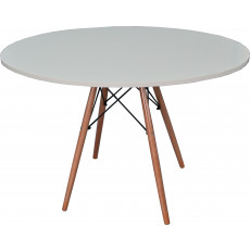 Masă Evelin DT-403 MDF 18mm, White Glossy Masă Evelin DT-403 MDF 18mm, White Glossy