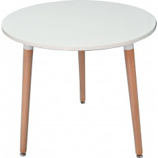 Masă Evelin DT-404 MDF 18mm, White Glossy Masă Evelin DT-404 MDF 18mm, White Glossy
