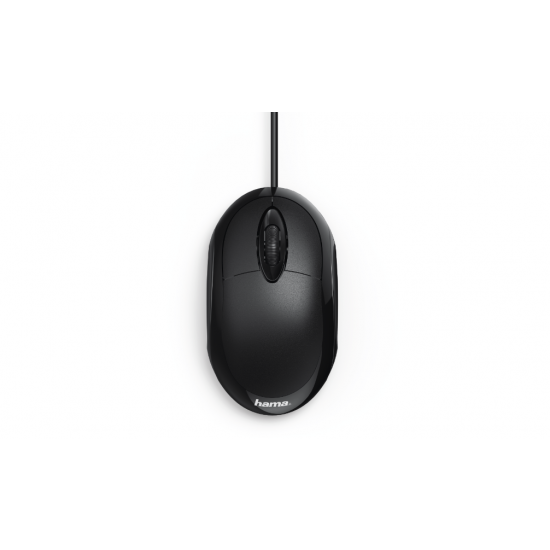 Mouse Hama MC-100, Black, USB