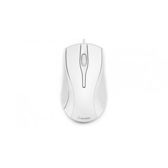 Mouse Hama MC-200, White, USB