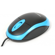 Mouse Omega OM06VBL, Black/Blue, USB
