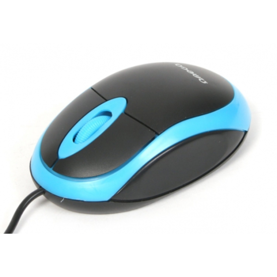 Mouse Omega OM06VBL, Black/Blue, USB