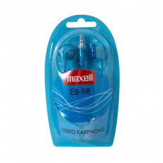 Căști Maxell MXSEB98, Blue, Мini jack (1 x 3.5) (MXSEB98L)