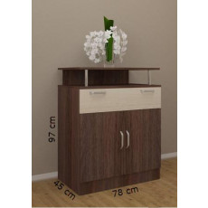 Comodă Bafimob К-3 (78 cm), Шамони/Шамони светлый Comodă Bafimob К-3 (78 cm), Шамони/Шамони светлый
