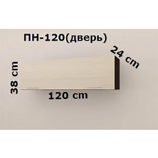 Raft ПН-120 (дверь), Венге/Шамони тёмный/Шамони светлый Raft ПН-120 (дверь), Венге/Шамони тёмный/Шамони светлый