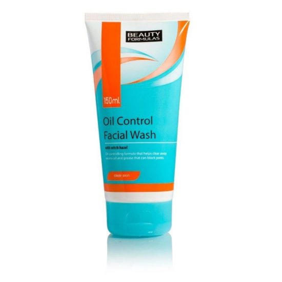 Beauty Formulas Oil Control Facial Wash - Spumă de curățare pentru piele grasă