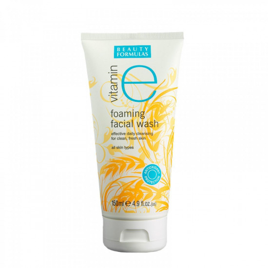 Beauty Formulas Vitamin E Foaming Facial Wash - Spumă de curățare cu vitamina E