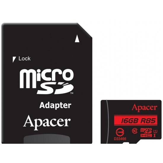 Сard de memorie microSD 32 GB Apacer (AP32GMCSH10U5-R)