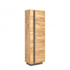Dulap pentru haine Mobi Arci 10.05 (50 cm), Дуб Крафт золотой/ Камень тёмный Dulap pentru haine Mobi Arci 10.05 (50 cm), Дуб Крафт золотой/ Камень тёмный