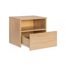 Noptieră Mobi Joli 1 (50 cm), Дуб сонома Noptieră Mobi Joli 1 (50 cm), Дуб сонома