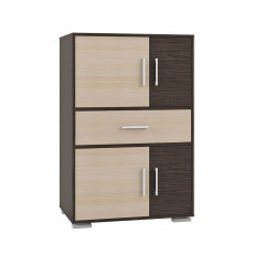 Comodă Mobi Domino 7 (80 cm), Венге, Дуб паллада Comodă Mobi Domino 7 (80 cm), Венге, Дуб паллада