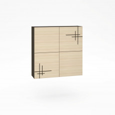 Dulap de perete Mobi Kyoto 904 К-01 (96 cm), Венге, Дуб паллада Dulap de perete Mobi Kyoto 904 К-01 (96 cm), Венге, Дуб паллада