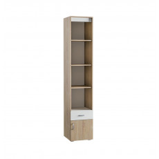 Etajeră penal Mobi Linda 03.270 (42.2 cm), Дуб сонома, Белый Etajeră penal Mobi Linda 03.270 (42.2 cm), Дуб сонома, Белый