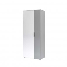Dulap pentru haine Mobi Loki 10.70 (85 cm), Белый премиум, Серый Шифер Dulap pentru haine Mobi Loki 10.70 (85 cm), Белый премиум, Серый Шифер