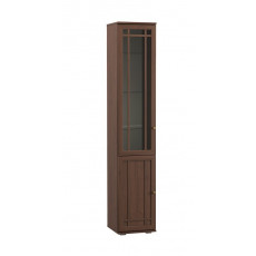 Dulap penal cu vitrină Mobi Marco 03.261 (40 cm), Орех Селект Каминный К 020 Dulap penal cu vitrină Mobi Marco 03.261 (40 cm), Орех Селект Каминный К 020