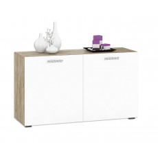 Dulap de perete Mobi Tokyo 08.41 (120 cm), Дуб серый CRAFT K 002 PW, Белый премиум Dulap de perete Mobi Tokyo 08.41 (120 cm), Дуб серый CRAFT K 002 PW, Белый премиум