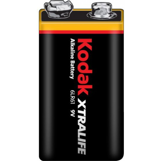 Xtralife alkaline 9V battery (1 pack)