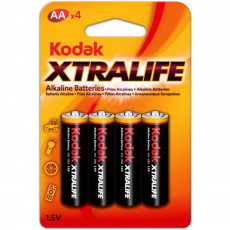 Xtralife Alkaline AA  KAA-4, 4 pack