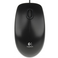 Mouse cu fir Logitech B100 Black