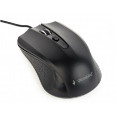 Mouse Gembird MUS-4B-01, Black, USB