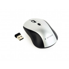 Mouse Gembird MUSW-4B-02-BS, Black/Silver, Радио Mouse Gembird MUSW-4B-02-BS, Black/Silver, Радио