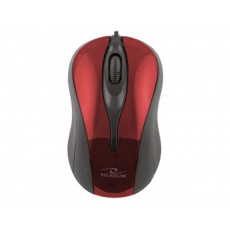 Mouse Titanum TM103R, Black/Red, USB