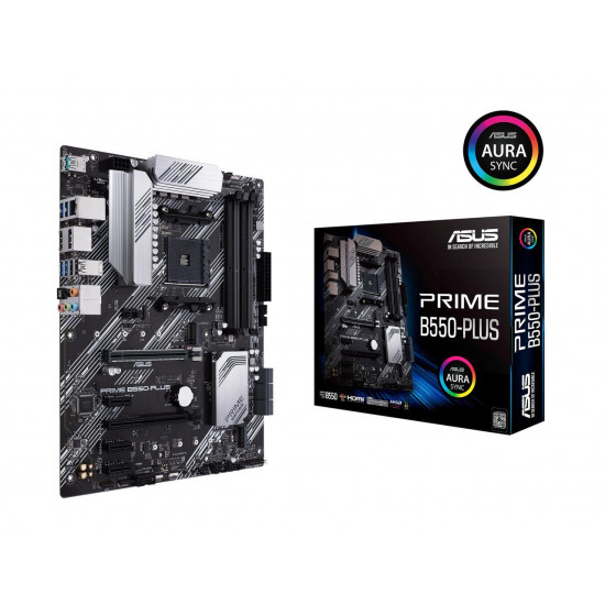 Placă de bază ASUS PRIME B550-PLUS ATX (AM4/AMD B550)