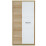 Dulap pentru haine Fadome Milano MI1 (90 cm), Wood/White