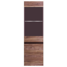 Dulap penal cu vitrină Fadome Obssesion O2 (45 cm), Wood Dulap penal cu vitrină Fadome Obssesion O2 (45 cm), Wood