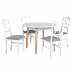 Set Drewmix стол Oslo 4 + стул Milano 4 Set Drewmix стол Oslo 4 + стул Milano 4