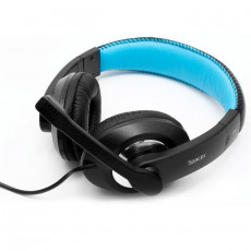 Căști Spacer SPC-819, Black/Blue Căști Spacer SPC-819, Black/Blue