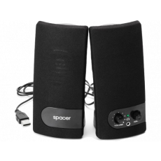 Boxe 2.0 Spacer SPB-216, 6 W, Black Boxe 2.0 Spacer SPB-216, 6 W, Black