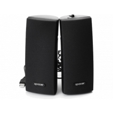 Boxe 2.0 Spacer SPB-A30, 6 W, Black Boxe 2.0 Spacer SPB-A30, 6 W, Black
