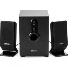 Sistem audio 2.1 Spacer RMS3Wx2, 11 W, Black Sistem audio 2.1 Spacer RMS3Wx2, 11 W, Black