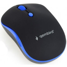 Mouse Gembird MUSW-4B-03-B, Black/Blue, USB