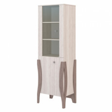 Dulap cu vitrină Neman Iris МН-312-03 (66 cm), Ясени шимо светлый / Ясень шимо темный Dulap cu vitrină Neman Iris МН-312-03 (66 cm), Ясени шимо светлый / Ясень шимо темный