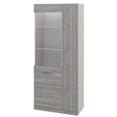 Dulap cu vitrină Neman Sonata МН-034-02 (84 cm), Дуб луара / Лиственница сибирская Dulap cu vitrină Neman Sonata МН-034-02 (84 cm), Дуб луара / Лиственница сибирская