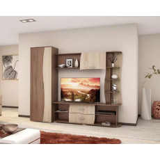 Living Astrid Garmonia 3 2250 (225 cm), Дуб сантана / Дуб сонома Living Astrid Garmonia 3 2250 (225 cm), Дуб сантана / Дуб сонома