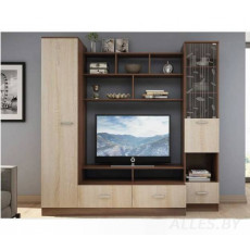 Living Astrid Leon 4 ЦРК. ЛН.04 (200 cm), Дуб сантана / Дуб сонома Living Astrid Leon 4 ЦРК. ЛН.04 (200 cm), Дуб сантана / Дуб сонома