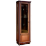 Шкаф пенал с витриной KMK Баккара 0441.13 (71 см) левый, Орех ЭКО
