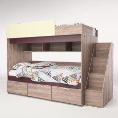 Pat suprapus KMK Bambino 3-1 0527, 195х90 cm Pat suprapus KMK Bambino 3-1 0527, 195х90 cm
