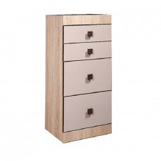Comodă KMK London 0467.22 (80 cm), Дуб сонома / капучино Comodă KMK London 0467.22 (80 cm), Дуб сонома / капучино