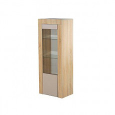 Dulap cu vitrină KMK London 0467.21 (52.5 cm), Дуб сонома Dulap cu vitrină KMK London 0467.21 (52.5 cm), Дуб сонома