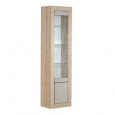 Dulap cu vitrină KMK London 0467.6 (52.5 cm), Дуб сонома Dulap cu vitrină KMK London 0467.6 (52.5 cm), Дуб сонома