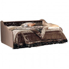 Pat KMK Magie 900-01 Fără sticlă (195 x 90 cm), Дуб шамони / орех шоколад Pat KMK Magie 900-01 Fără sticlă (195 x 90 cm), Дуб шамони / орех шоколад