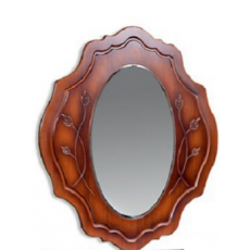Зеркало настенное КМК Мелани 2 0434.5-02 (97 см) , Орех эко / Патина орех