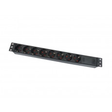 19" 1U power socket, PDU-GM0009, 8 ports,with switcher and Master overload 16A, 1.8M, APC Electronic 19" 1U power socket, PDU-GM0009, 8 ports,with switcher and Master overload 16A, 1.8M, APC Electronic