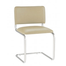 Scaun birou Nowy Styl Sylwia chrome V-18, Beige Scaun birou Nowy Styl Sylwia chrome V-18, Beige